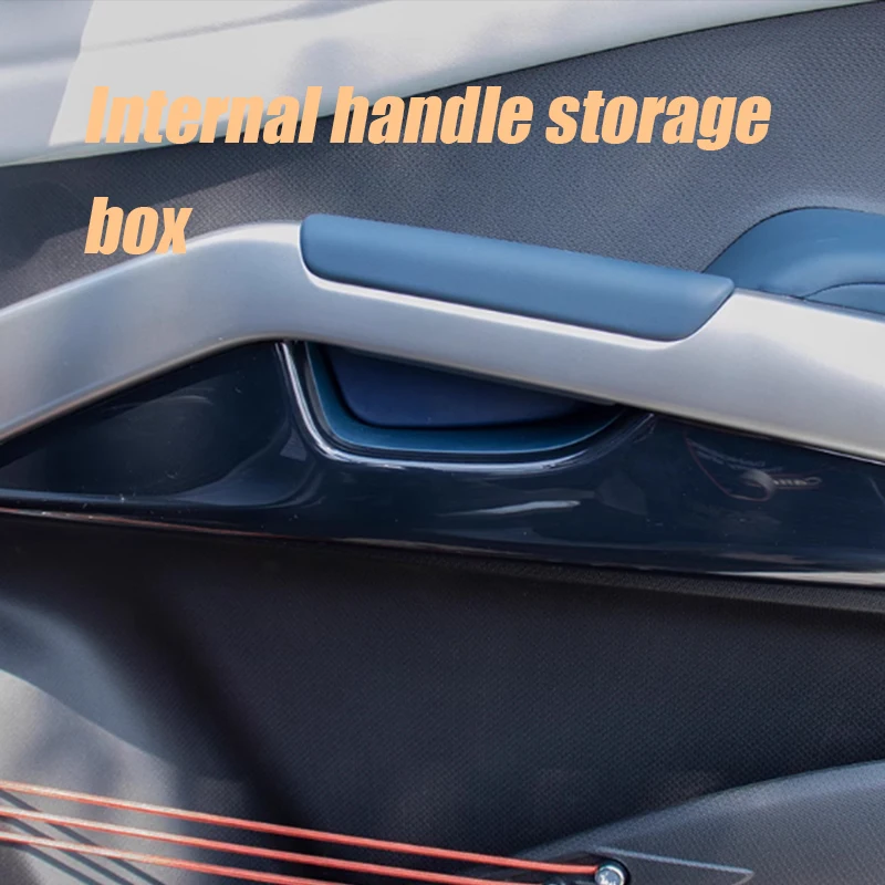 For BYD Atto 3 Yuan Plus 2022 2023 2024 Door handle storage box door handle storage box interior storage box pocket covers image 3