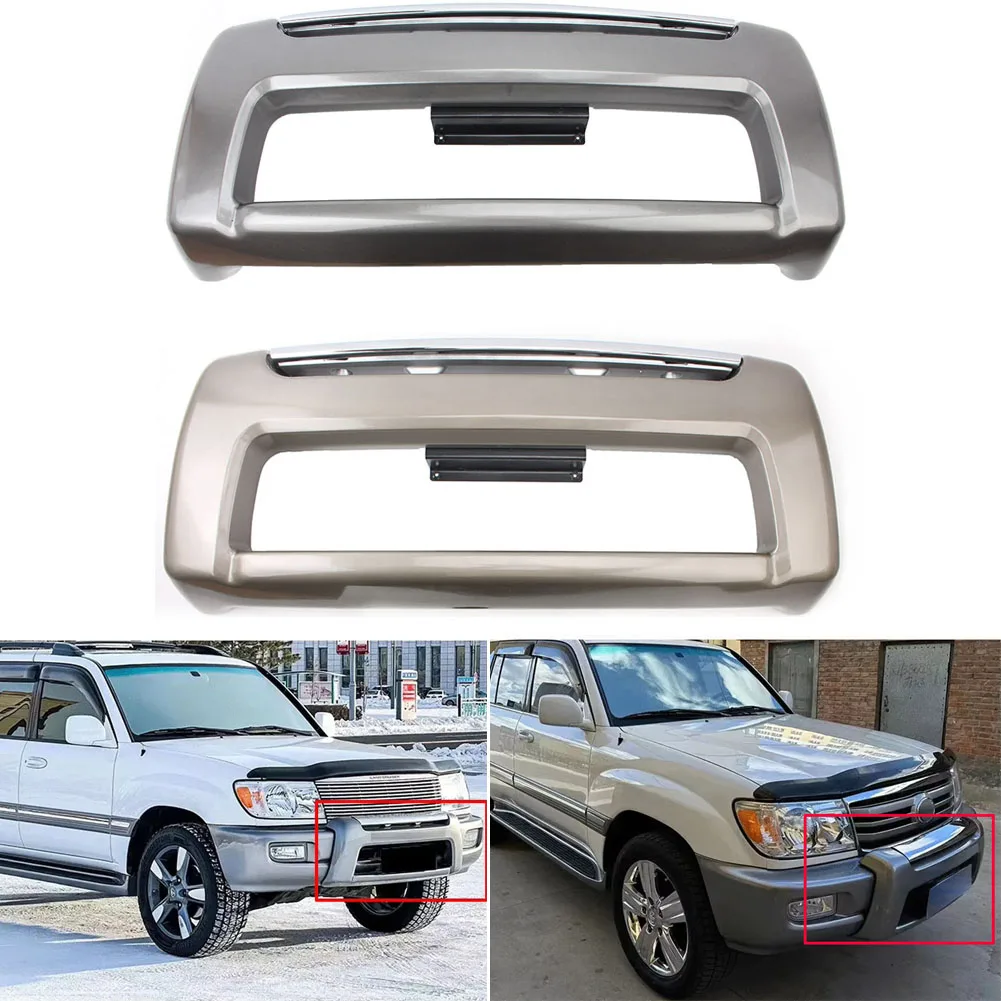 Front bumper protection car installation For Land cursier LC100/For Lexus LX570 1998-2007 1999 2000 2001 2002 2003 2004 2005