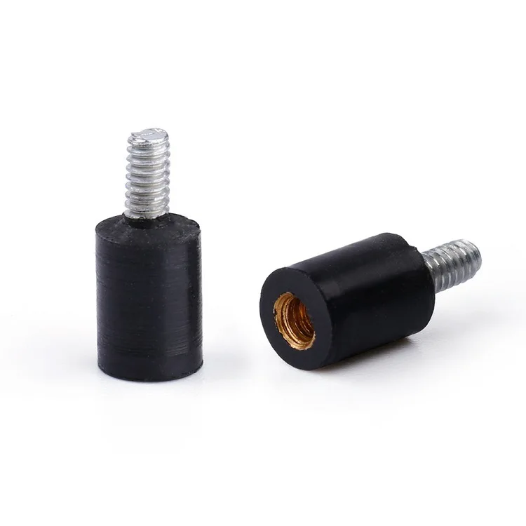 4PCS Per Pack M3 Integrated Rubber Dampening Standoff, Soft Vibration Isolation Spacer for FPV Stack Mounting Hole 3mm