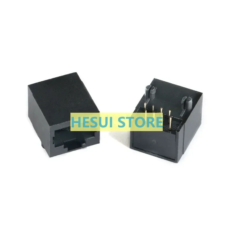 RJ45 socket 58 Single-port all-wrapped/all-plastic RJ45 shielded network socket RJ45 connector socket port 8P8C