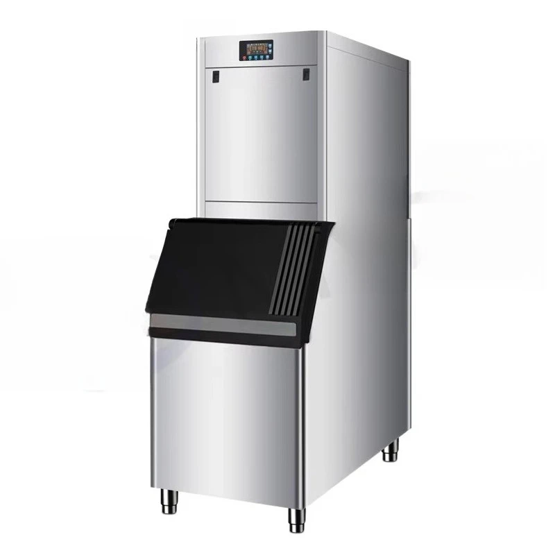 Commercial 160kg Stainless Steel Automatic Half Moon Ice Maker Commercial Crescent Ice Maker