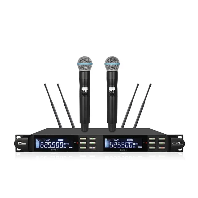 Professional Stage Performance Microphone Diversity Wireless Microphone