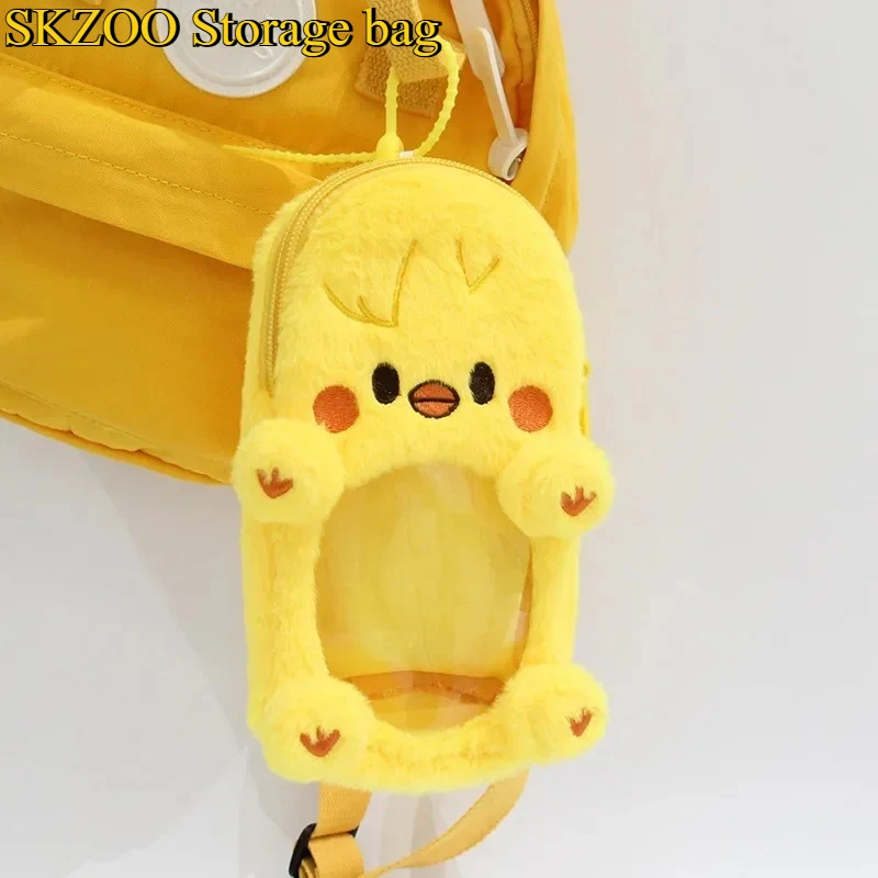 2025 Nuovo SKZOO Portachiavi bambola di peluche Carino creativo Zero Sacchetto di soldi Giocattolo Ciondolo Peluche Animale Ciondolo bambola Regalo di compleanno per bambini