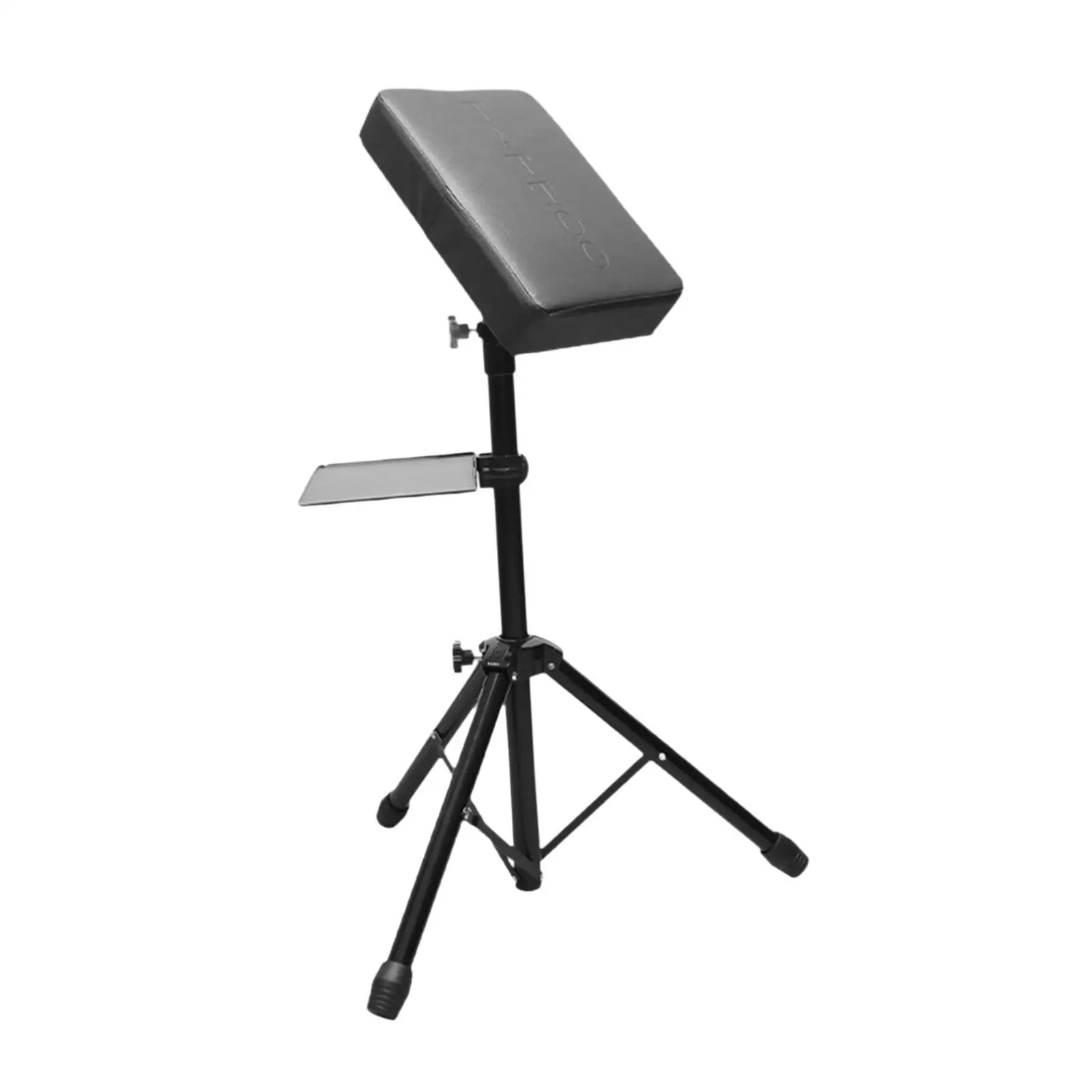 1X Salon Armrest Stand Body Art Armrest Stand Tripod with Tray Tripod Arm Pad for Salon Beauty Body Art （72cm-110cm）