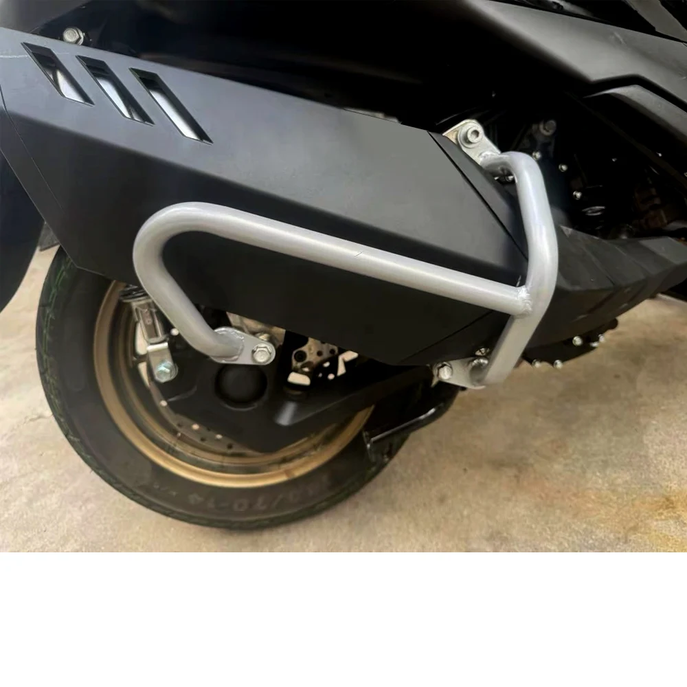 For ZONTES 368K bumper modification body exhaust smoke pipe anti drop bar exhaust pipe collision bar