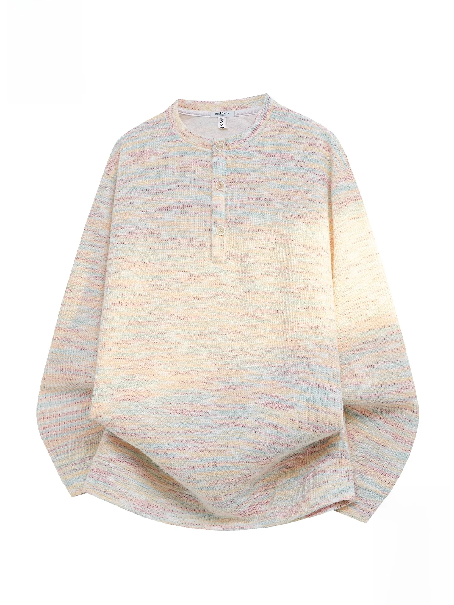 

Long Sve T-irt Men's Casual Loose Fit Collared Spring 2026 New Sle Comfortable Polyester Blend Spring Wear