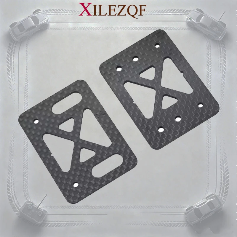 Original TO-354-N Carbon Fiber Rear Wing Stay Reinforcement Heightening Plate for Kyosho MP11 RC Car