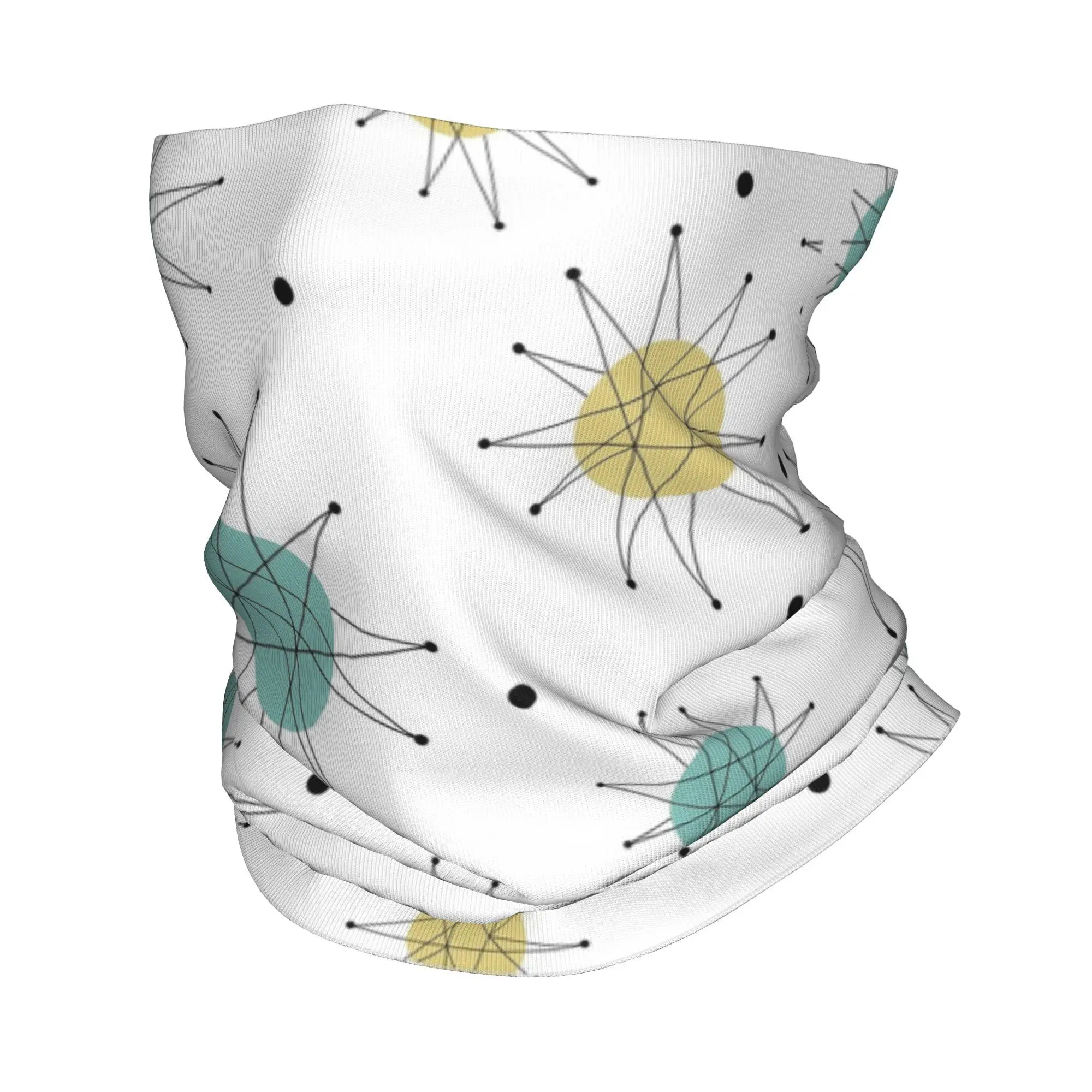 فرانسيسكان ستاربرست منتصف القرن العصر الذري باندانا غطاء الرقبة المطبوعة التفاف قناع وشاح متعدد الوظائف قناع الوجه ركوب الخيل