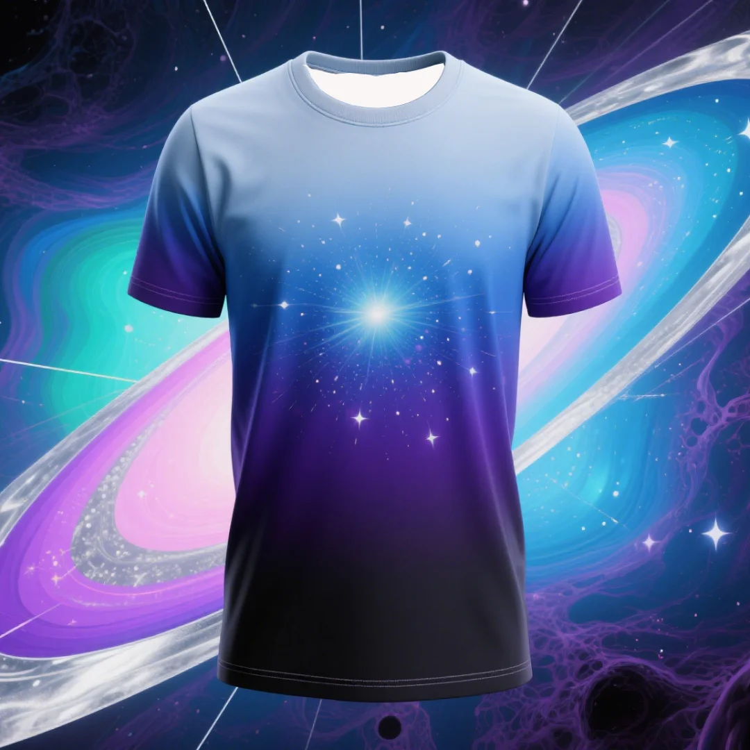 

Футболка унисекс Galaxy Scene для мужчин и женщин, модная футболка с коротким рукавом и космическим дизайном, модный повседневный топ, футболка с космическим рисунком