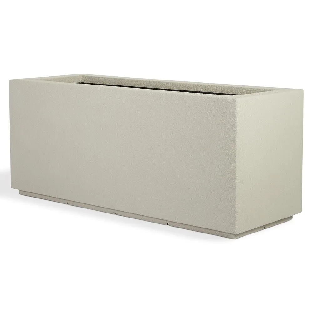 PolyStone Milan Rectangular Trough Planter – 43