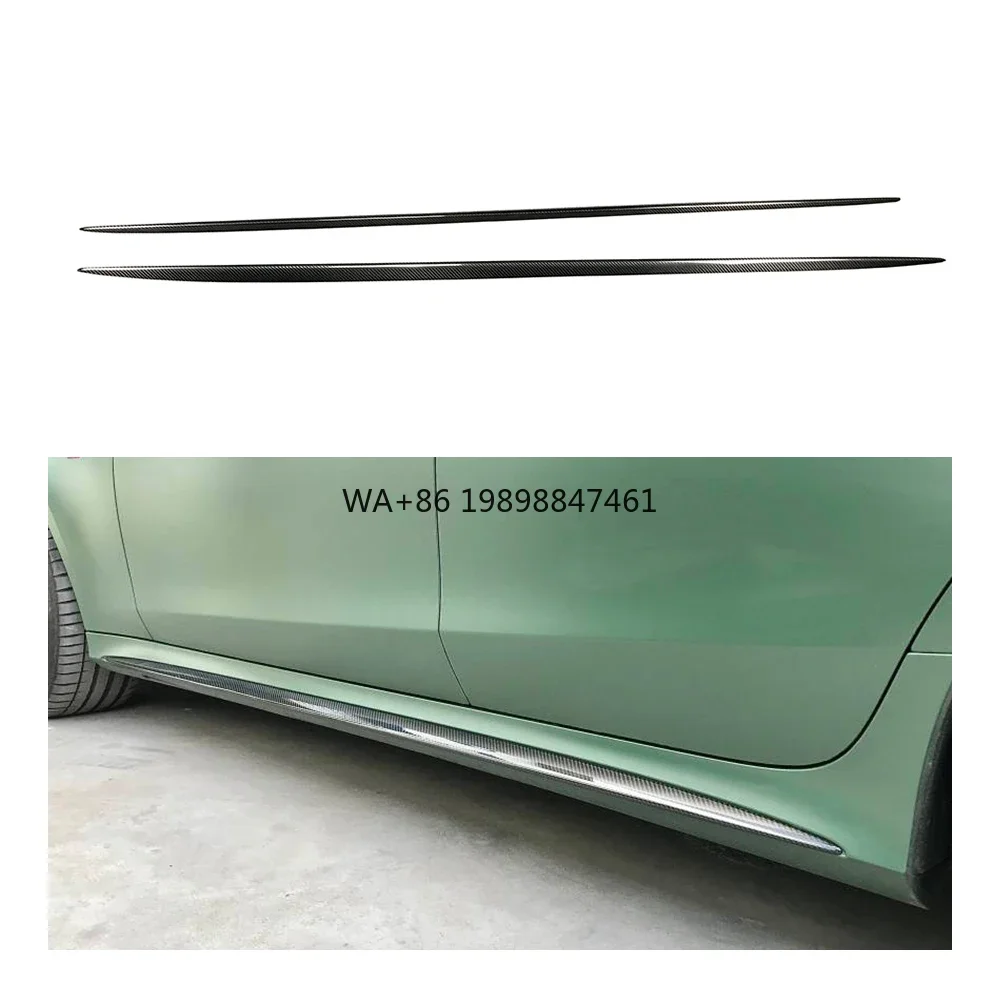 

For Mercedes benz GT50/53 Dry Carbon Fiber Side Skirt Auto Part Car Body Kit