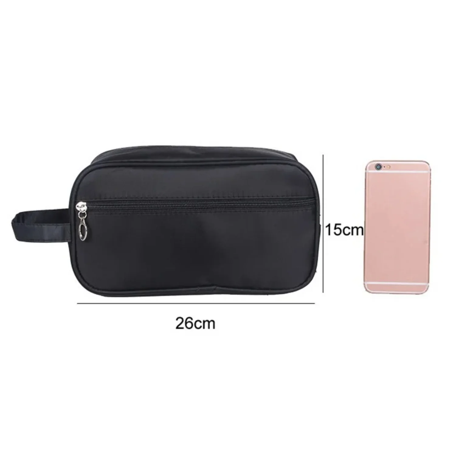 男性旅行化粧ジッパー化粧品ケースメイクバスオーガナイザーポー - Men Accessories Kit Bag のレビューと価格