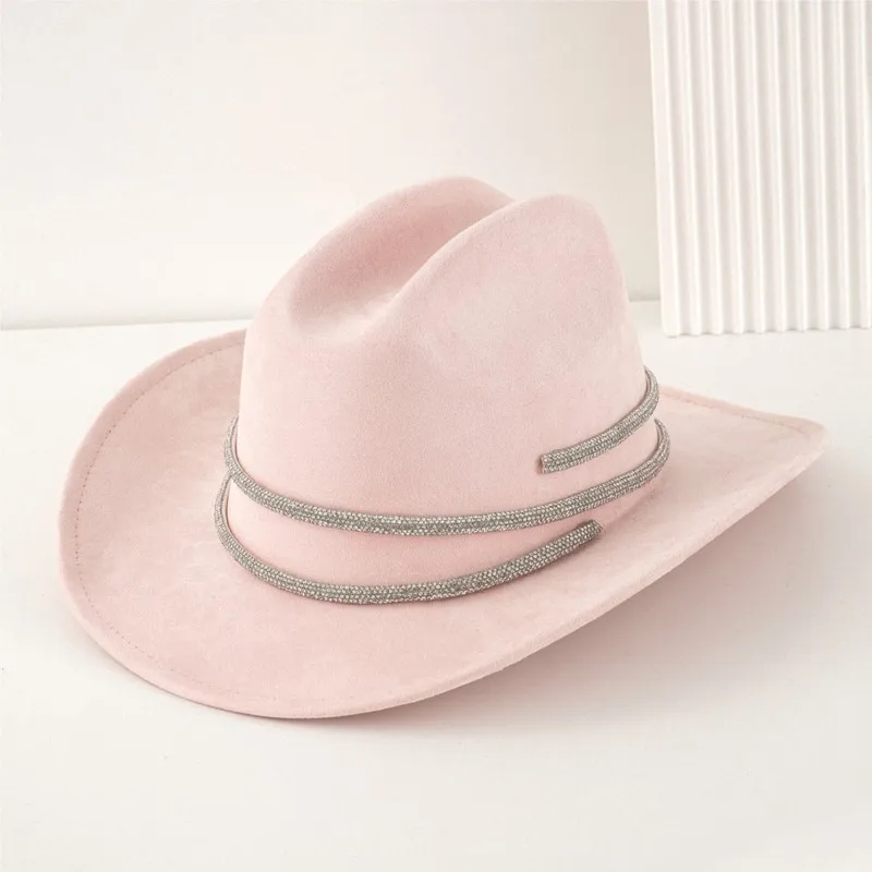 

Ladies' velvet strip-shaped water cap with top hat elegant for festivals parties and gatherings