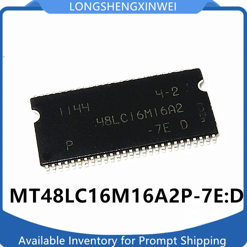 1PCS New MT48LC16M16A2P-7E:D 48LC16M16A2 Flash Memory Chip TSOP54 Stock