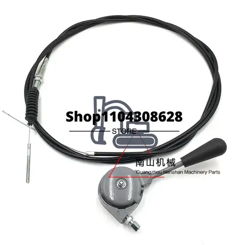Yuchai YC13 35 60 85 135 230-6-8 스로틀 핸들 케이블 어셈블리 굴삭기 부품