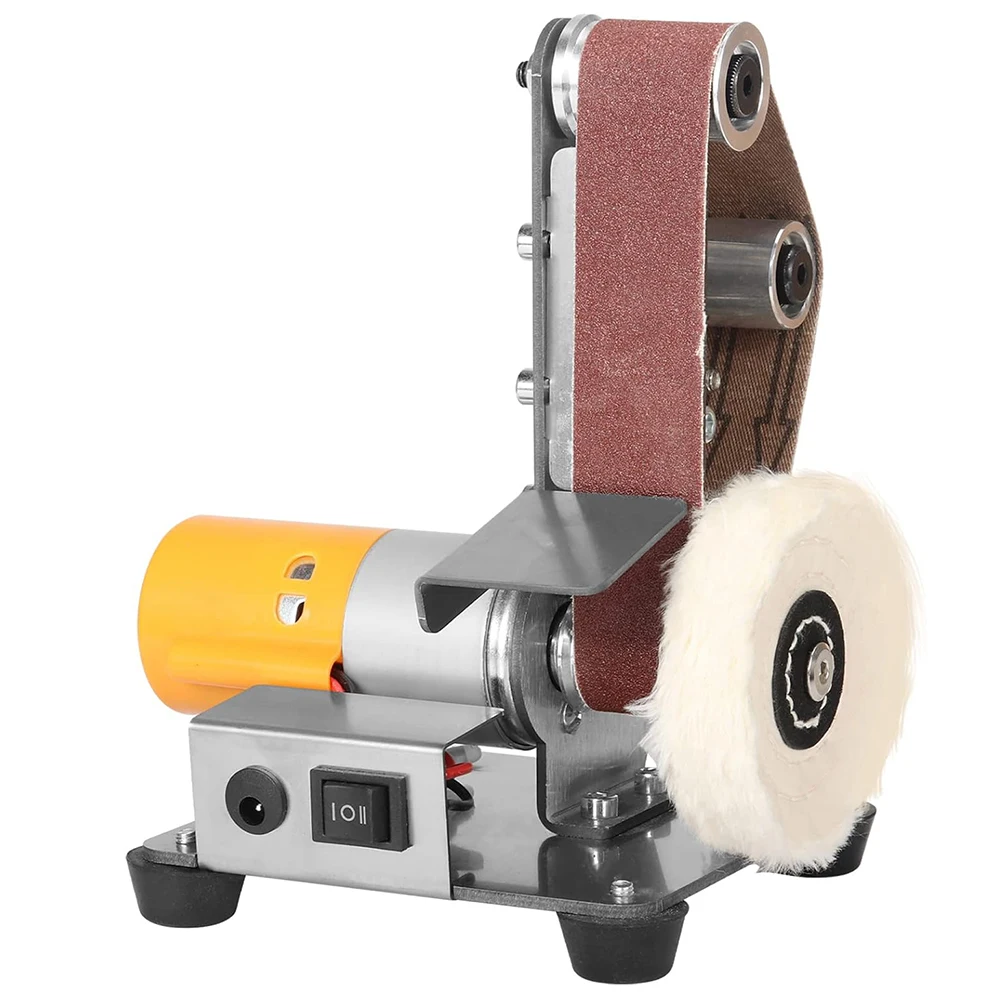 Podofo Mini Szlifierka Taśmowa 2800RPM Narzędzie do Szlifowania i Polerowania Elektryczna Wielofunkcyjna Szlifierka do Szlifowania Narożników i Zaokrąglania (Grinding machine) — Zdjęcie 2 z 2