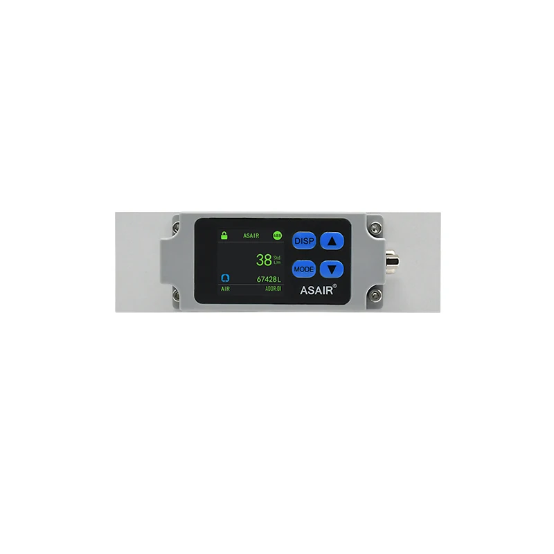AMS3 High Accuracy Large Range Thermal Gas Mass Flow Meter Air Nitrogen 10-6000L/min