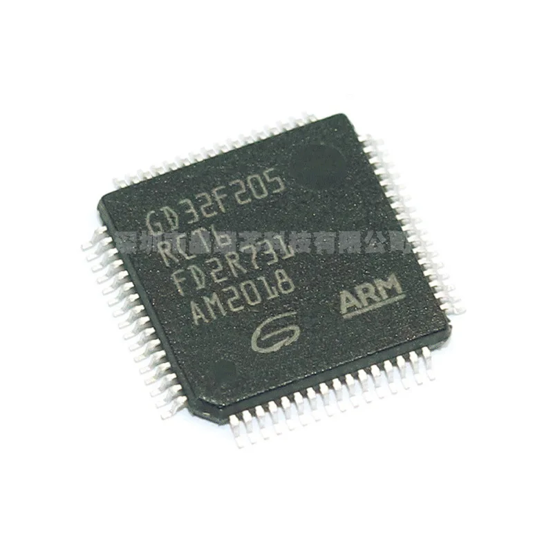 GD32F205RCT6Replaces STM32F205RCT6 LQFP64 32-Bit Microcontroller Ic Gloednieuwe Originele Microcontroller