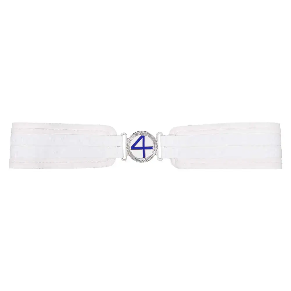 2025 فيلم 4 قطع كوسبلاي رائع السيد. رائعة حزام أبيض Hallowmas حفلة كرنفال لعب الأدوار الدعامة تأثيري الزي الملحقات