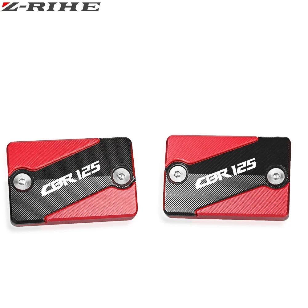 Motorcycle Accessories Fits For HONDA CBR125 CBR 125 2009 2010 2011 2012 2013 Aluminum Brake Fluid Reservoir Cap Covers CBR125