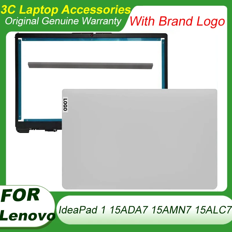 quadro de caixa traseira lcd para lenovo tampa superior da tela moldura frontal dobradica novo para ideapad 15ada7 ideapad 15amn7 15alc7 2023 01