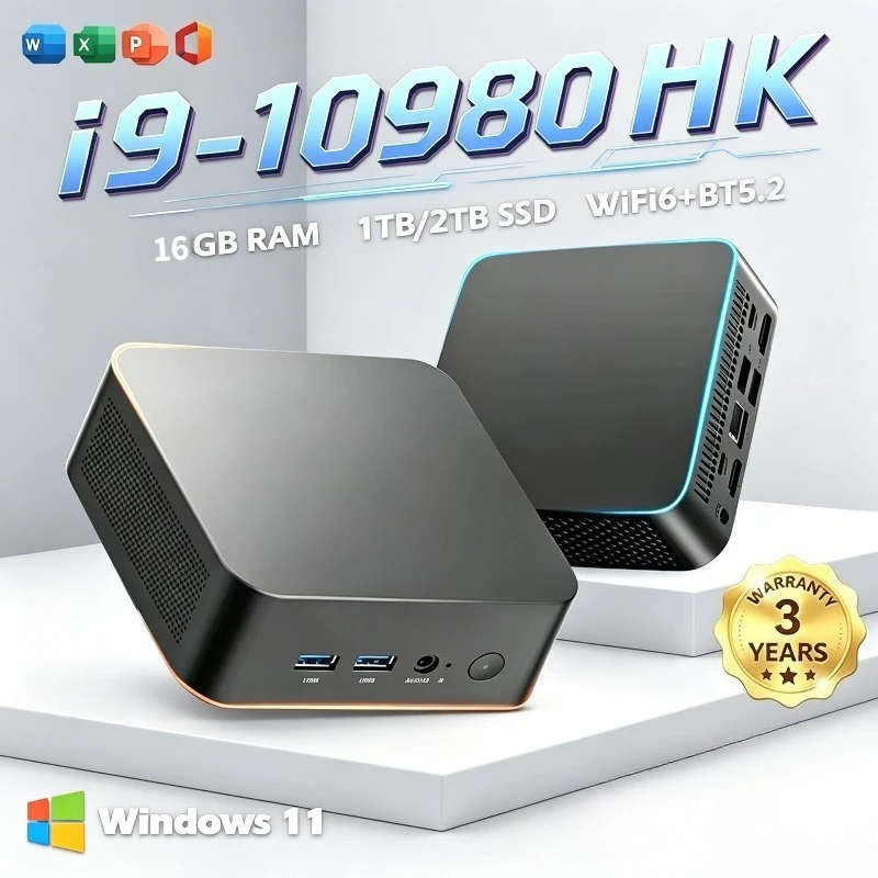 Mini PC Intel Core i9 16GB 1TB WiFi6
