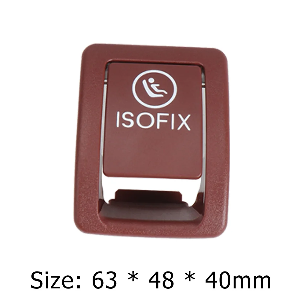 Auto Rear Child Safe Seat Bench Switch Cover Child Seat ISOFIX Switch Cover for Mercedes C Class W205 2015-2021 Accessories
