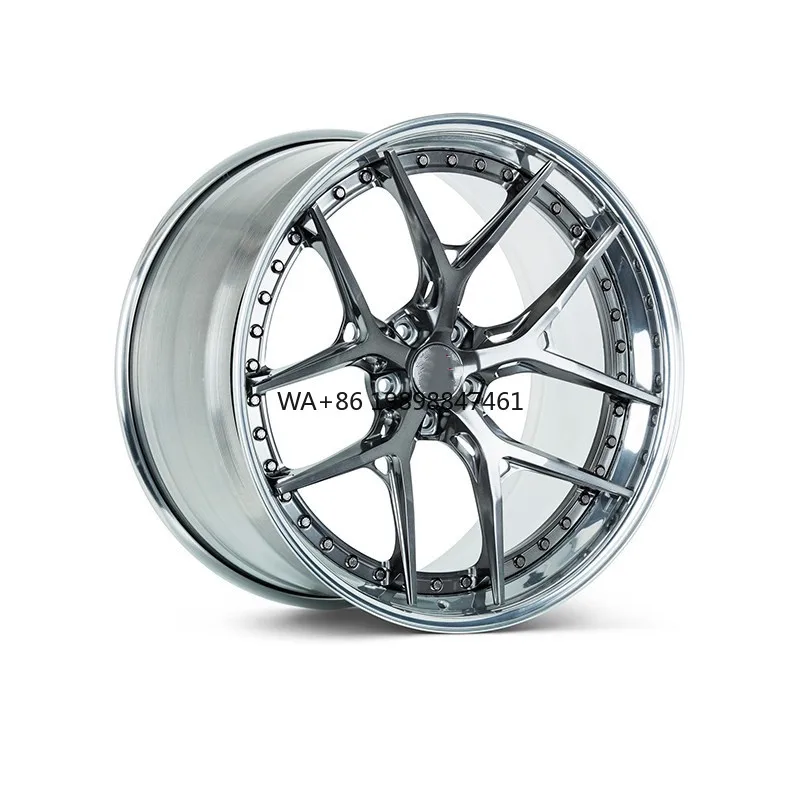 

[Forged]12000t High Pressure Forging 2 Pieces 20 21 Inch 5 Holes Custom Made Forged Wheels Passenger Car Wheels & Tires