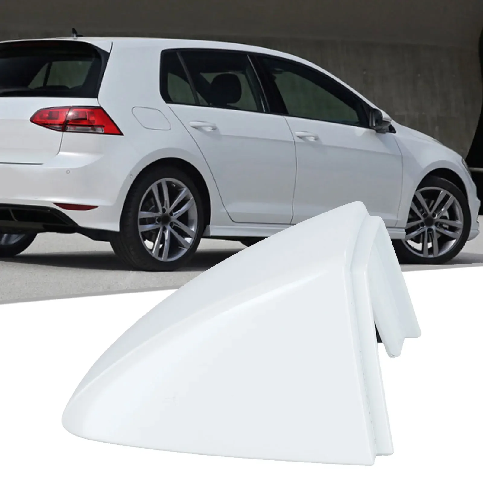 Newest 1 Pc LHD Left Door Handle Cap Cover Replacement Fit For Golf No.5G1837879D White Direct Replacement Car Accessories