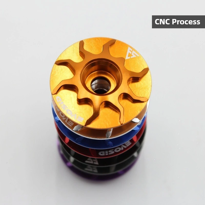 غطاء سماعة رأس للدراجة MTB Road Bike خفيف الوزن من سبائك الألومنيوم مع برغي لملحقات ركوب الدراجات بأنبوب رأس الشوكة #2