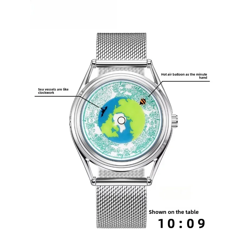 Teen Creative Men's and Women's Watches Ins Wind Niche Design Quartz Middle School Students Art Trend High Value Concept