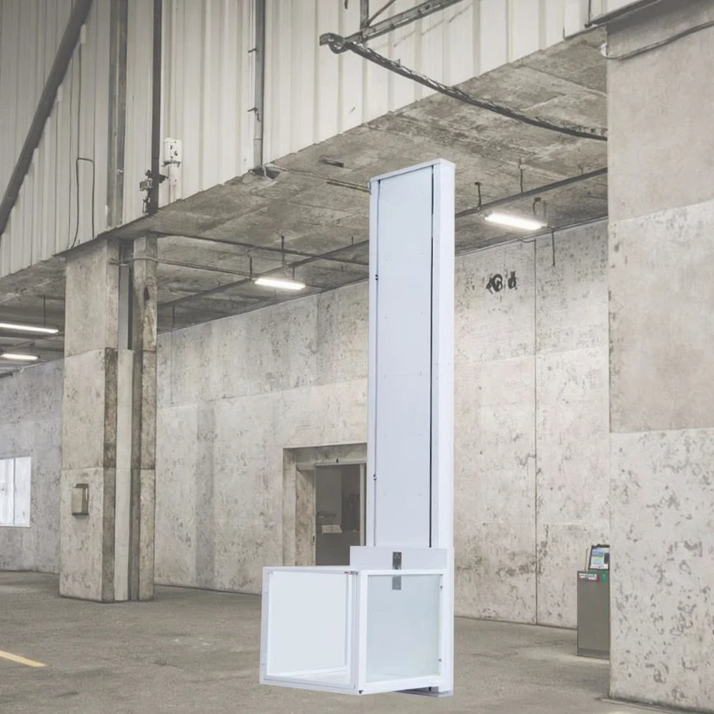 New Home Use Indoor Small Hydraulic Vertical Wall-Mounted Cargo Elevator with 1000kg Capacity
