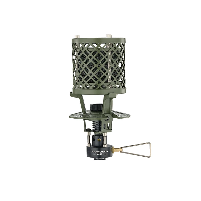 Customized Portable Stainless Steel Adjustable Heating Lamp Durable Stainless Steel Stable Camping Heating Lamp