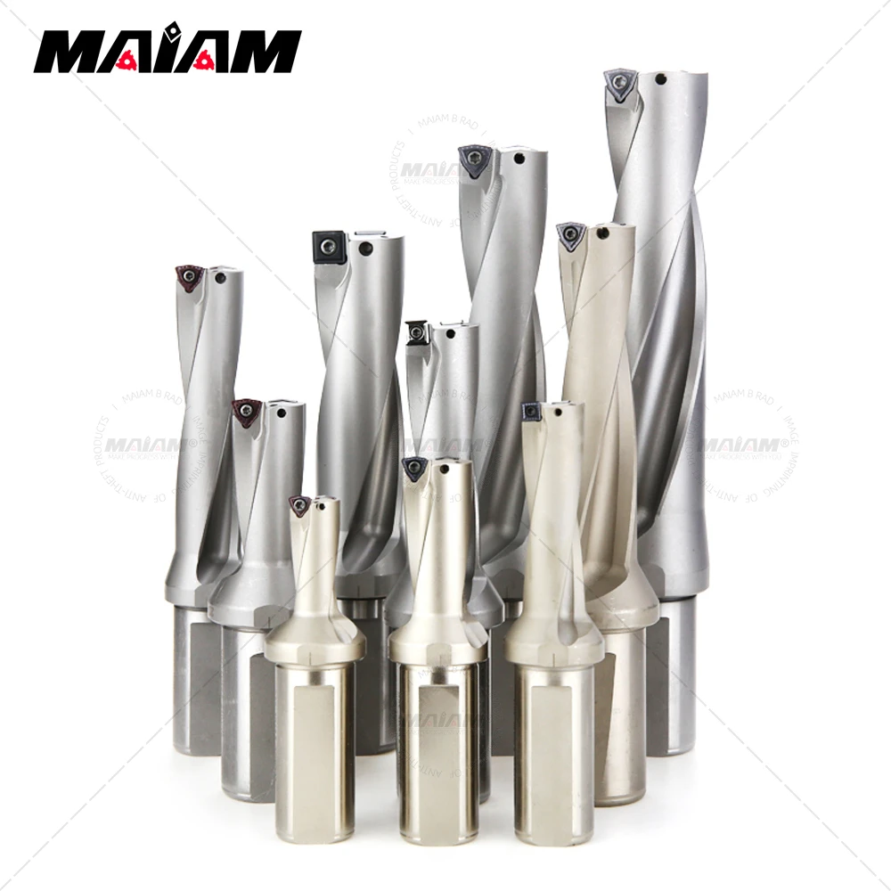 High Quality WC SP Drill Bits U Drill C20 C25 C32 SP Series Drill Bits 2D 3D 4D 5D Metal Drill Bits SPMG SP Insert Quick U Drill