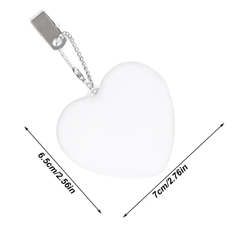 Touch Sensor Light For Purse LED Lights Bag Illuminator Heart Star Shape Keychain Light Night Light Purse Lamp Automatic Sensor