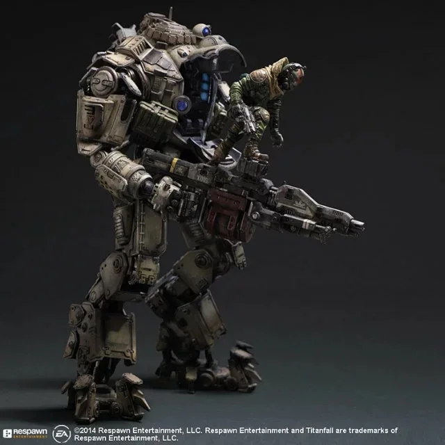

Titanfall Atlas Action Figure Articulated Joints Movable Collectible Model Toy