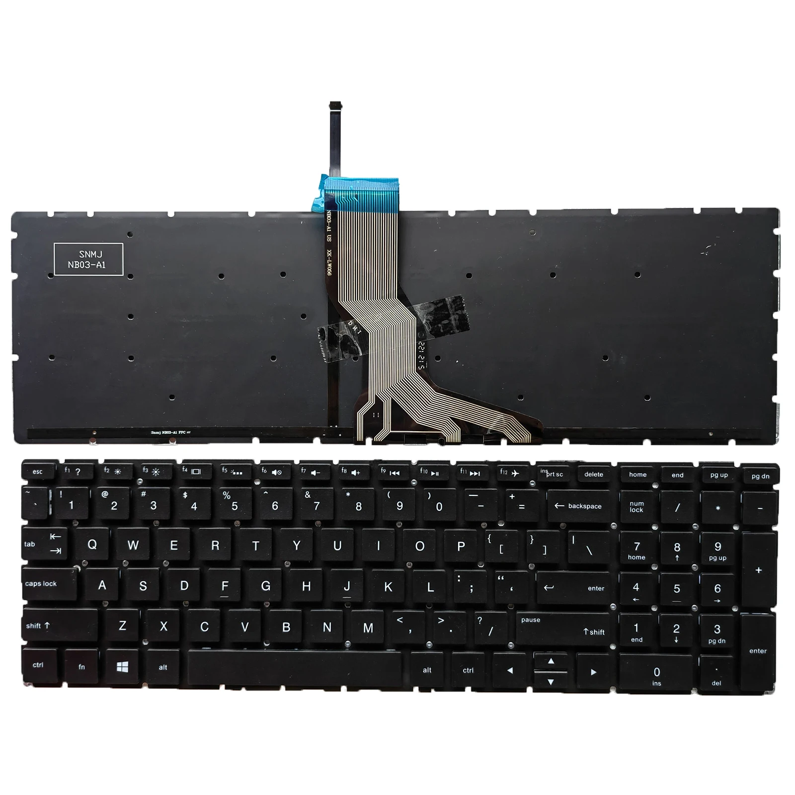 

US Laptop Keyboard for HP Pavilion 15-BS 15-BR 15-BW 15T-BR 15Q-BU 15T-BS 15Z-BW