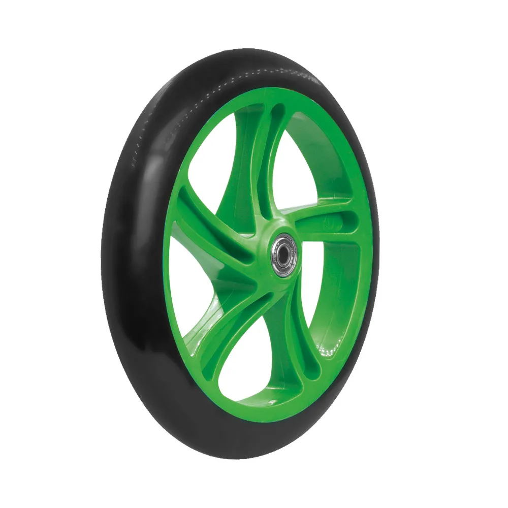 1/2pc Solid Wheels 200mm Adult Scooter for Razor and Adult Kick Scooters with ABEC 7 Bearings Wheels Replacement Scooter Wheel image 3
