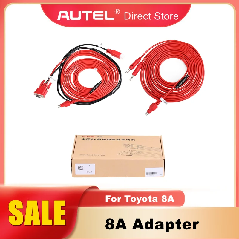 

Autel 8A Adapter for Toytoa AKL Kit for programming for Toyota/ Lexus/ Scion 8A Blade Keys Work with IM608/IM508/APB112/G-Box2