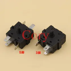 1PCS Electric Room Heater 3/4/5 Position 3/5/6Pin Rotary Switch Selector AC 250V 10A/XK-2 15A 250V