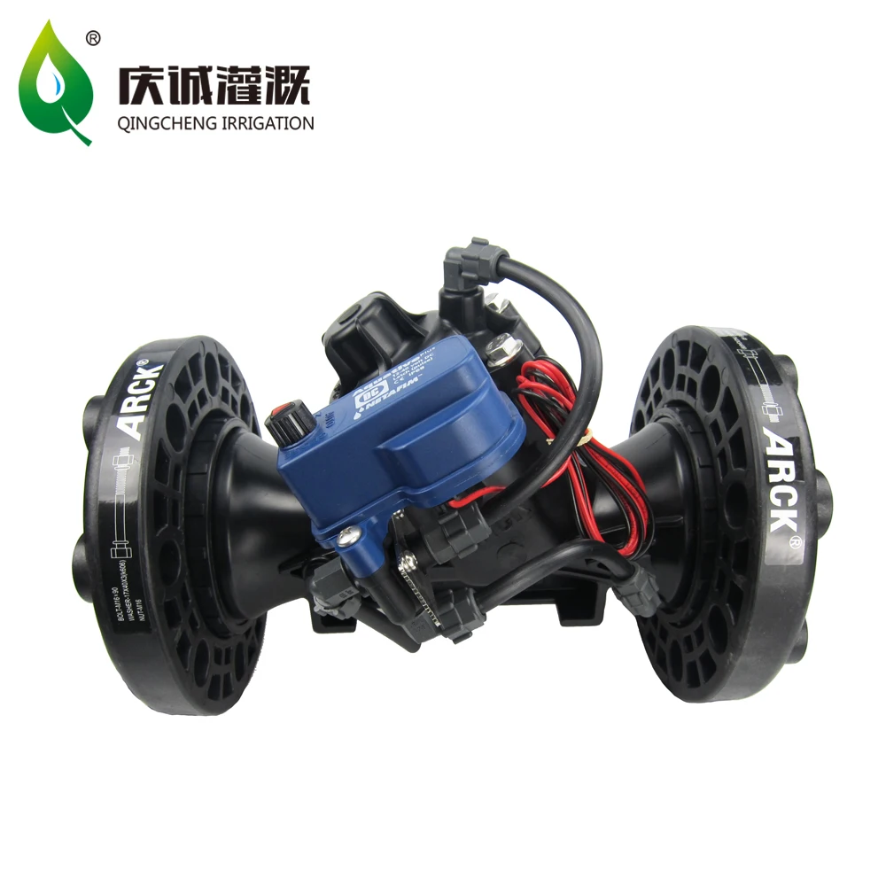 6 inch Electric Plastic irrigation Pressure Sustaining Solenoid valve for agriculture watering