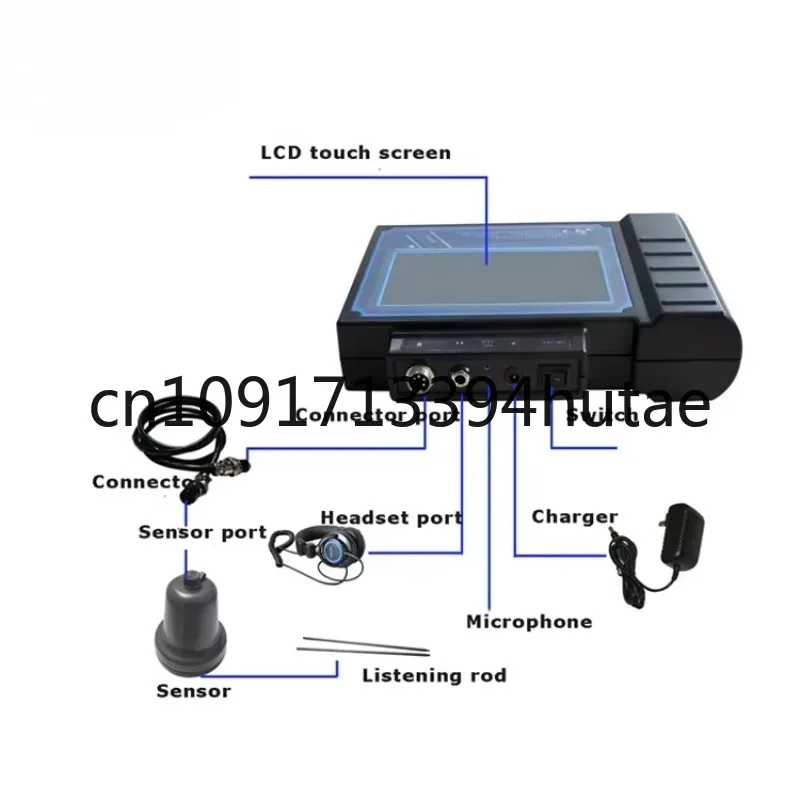 

Long Life Ultrasonic 2m Underground Pipe Leakage Water Leak Detector