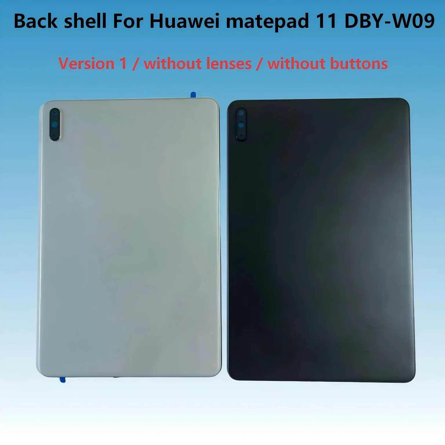 A+ Back Shell For  HUAWEI MATEPAD11 DBY-W09 Battery Cover Back Housing Back Cover Replacement (version 1)