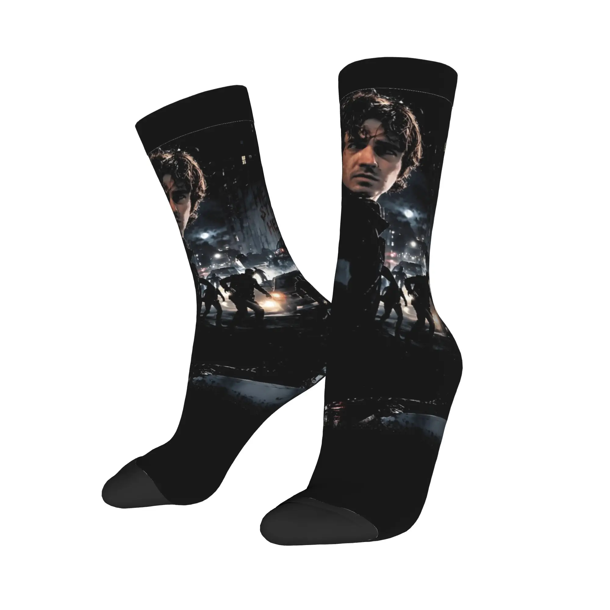 Winter Warm Colorful Unisex Austin Abrams as Bryan RE film Socks  Sweat Absorbing Soccer Socks