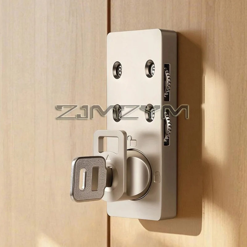 Zinc Alloy Mechanical Password Cabinet Drawer Lock No Need Power Dial Cabinet Anti-Theft Combination Lock