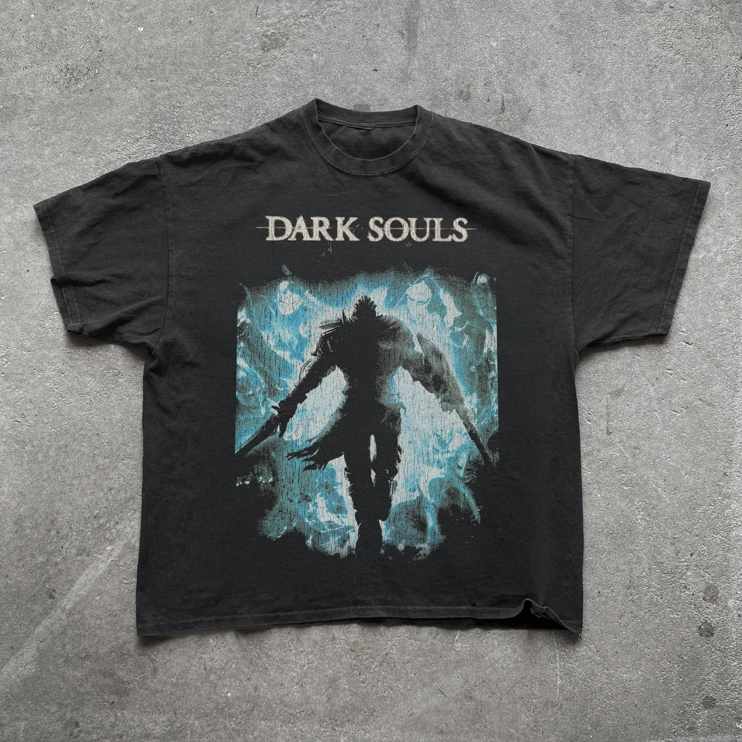 

Женская летняя футболка больших размеров в винтажном стиле Dvrk Souls, хлопковая, дышащая, стильная, универсальная, в уличном стиле, оверсайз