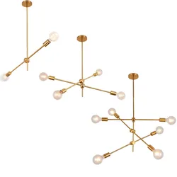 Modern Creative LED Chandelier Lighting Warm Romantic Minimalist for Bedroom Personality Living Room Dining Room Ceiling Lamp