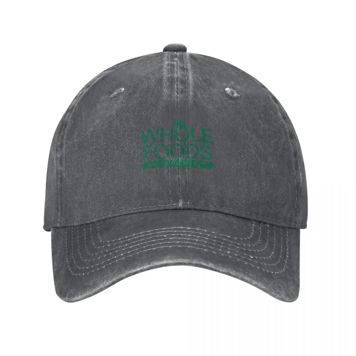 whole foods market Baseball Cap Dropshipping birthday dad hat Men's Hats Women's