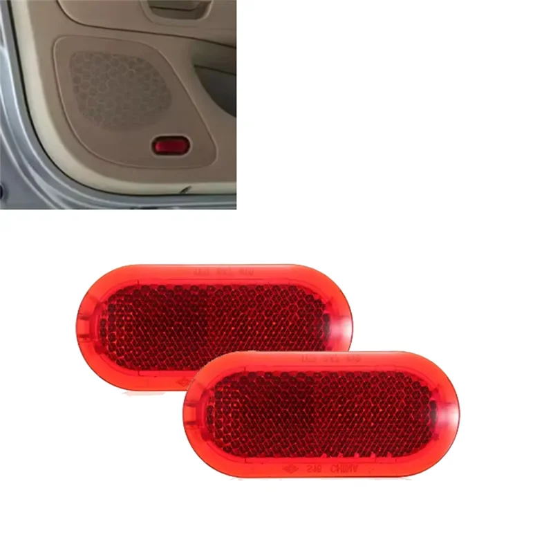 A03Z-For VW Polo Beetle Caddy Touran 6Q0947419 Car Interior Door Panel Light Cover Warning Light Reflector