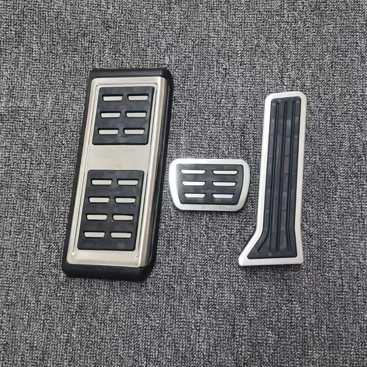 For Xpeng G6 Stainless steel Accelerator brake pedal Interior modification Accelerator brake antiskid Foot pedal Accessories
